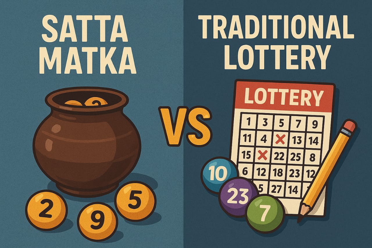 Satta Matka vs. Traditional Lottery: Key Differences