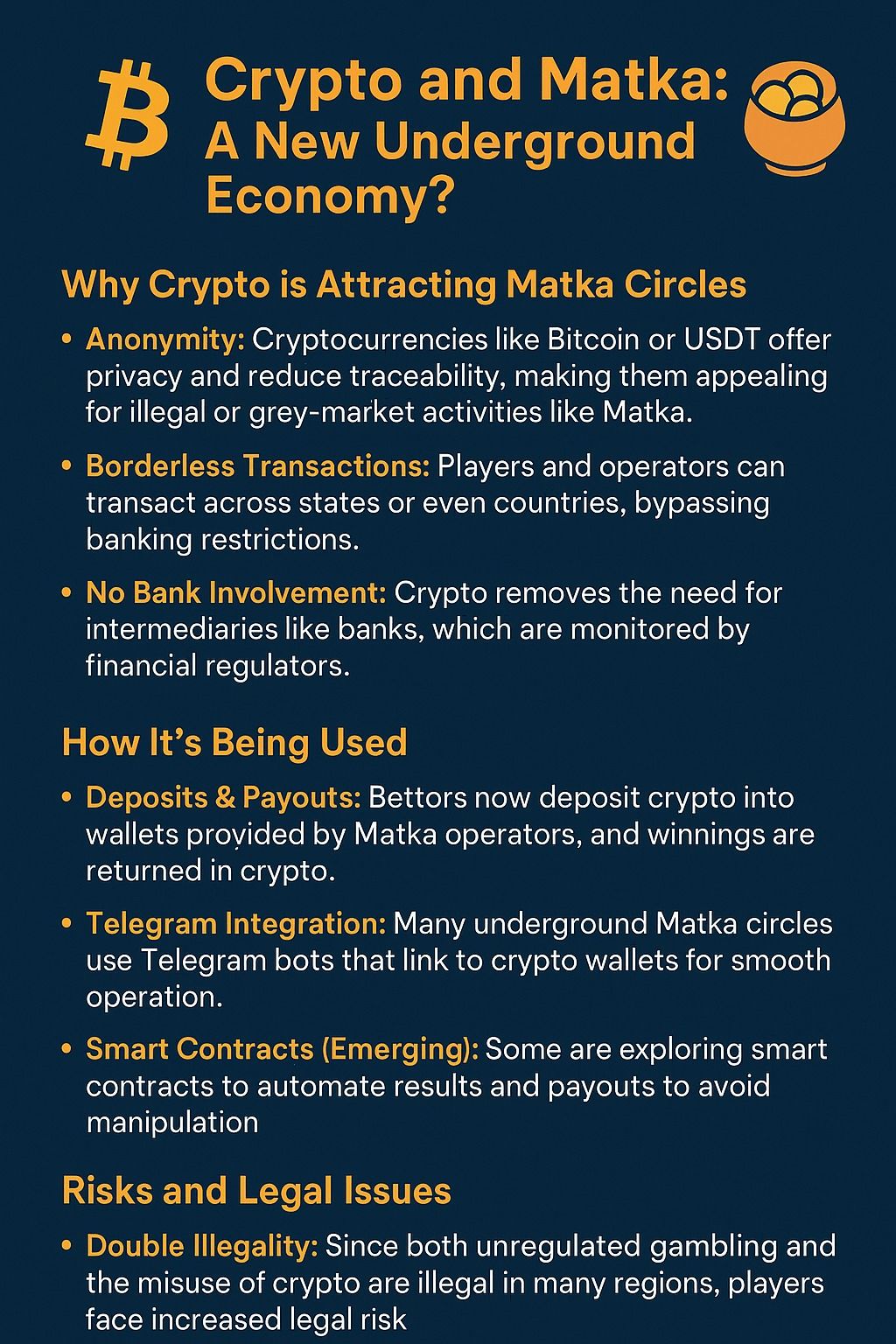 Crypto Currencies and Satta Matka: A New Underground Economy?