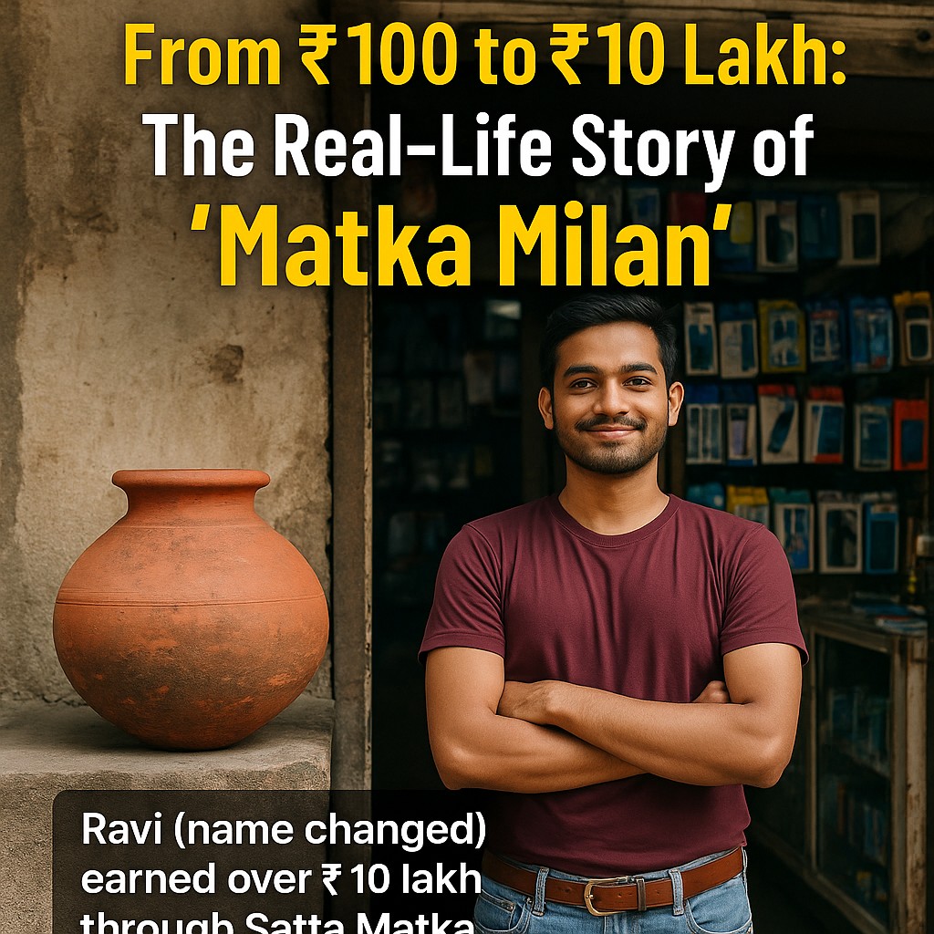 From ₹100 to ₹10 Lakh: The Real-Life Story of "Matka Milan"