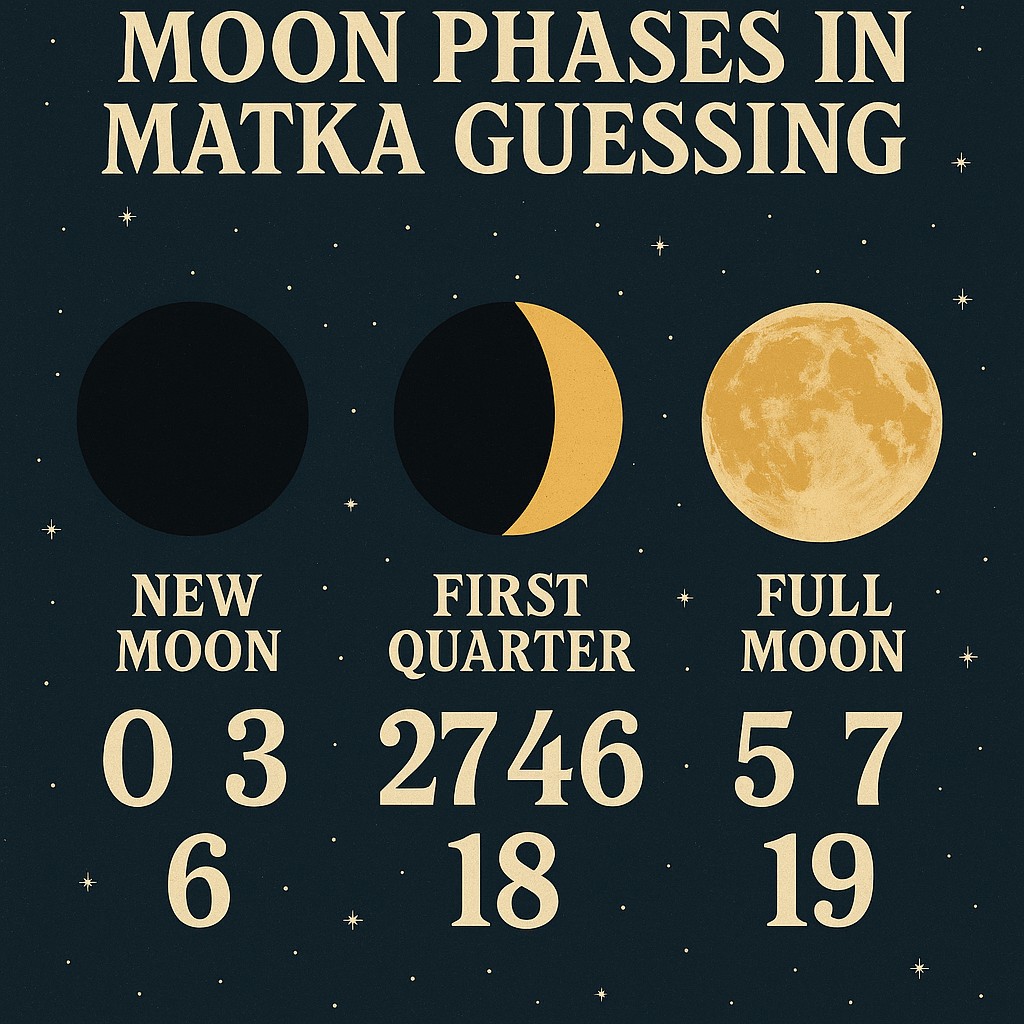 Moon Phases in Matka Guessing – Ancient Luck Belief?