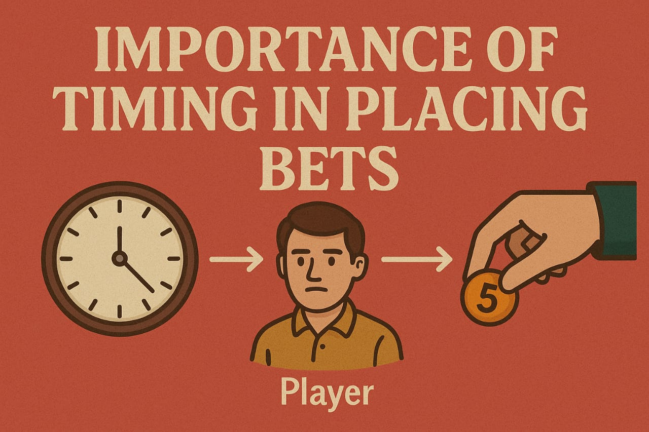 The Importance of Timing in Placing Bets.