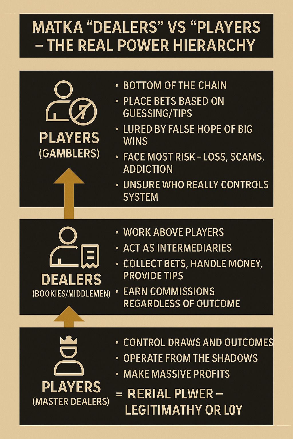 Satta Matka “Dealers” vs “Players” – The Real Power Hierarchy