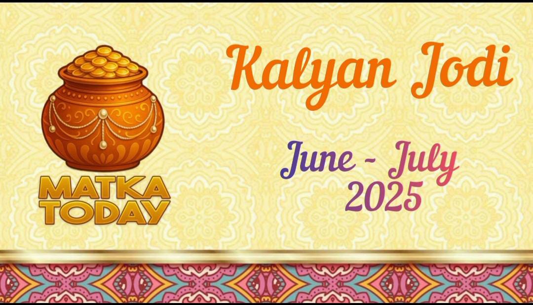 KALYAN JODI Trend & Pattern Analysis (June–July 2025)