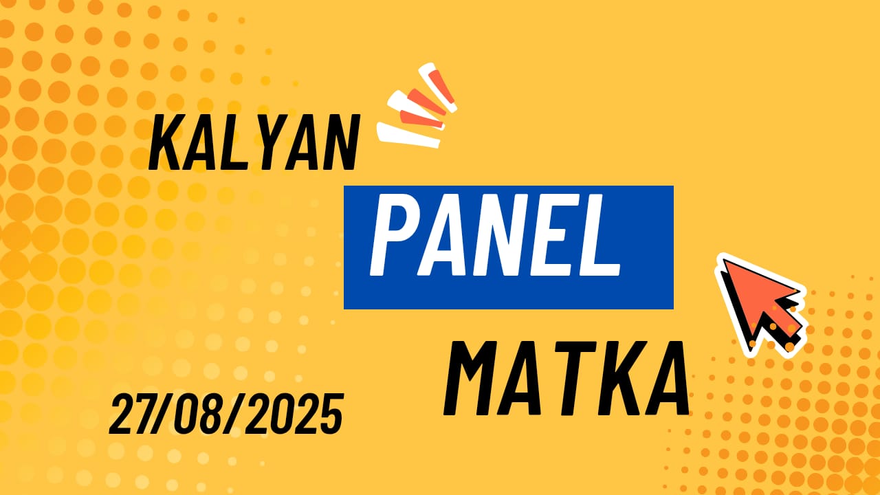 KALYAN PANEL Number Analysis . August 27, 2025