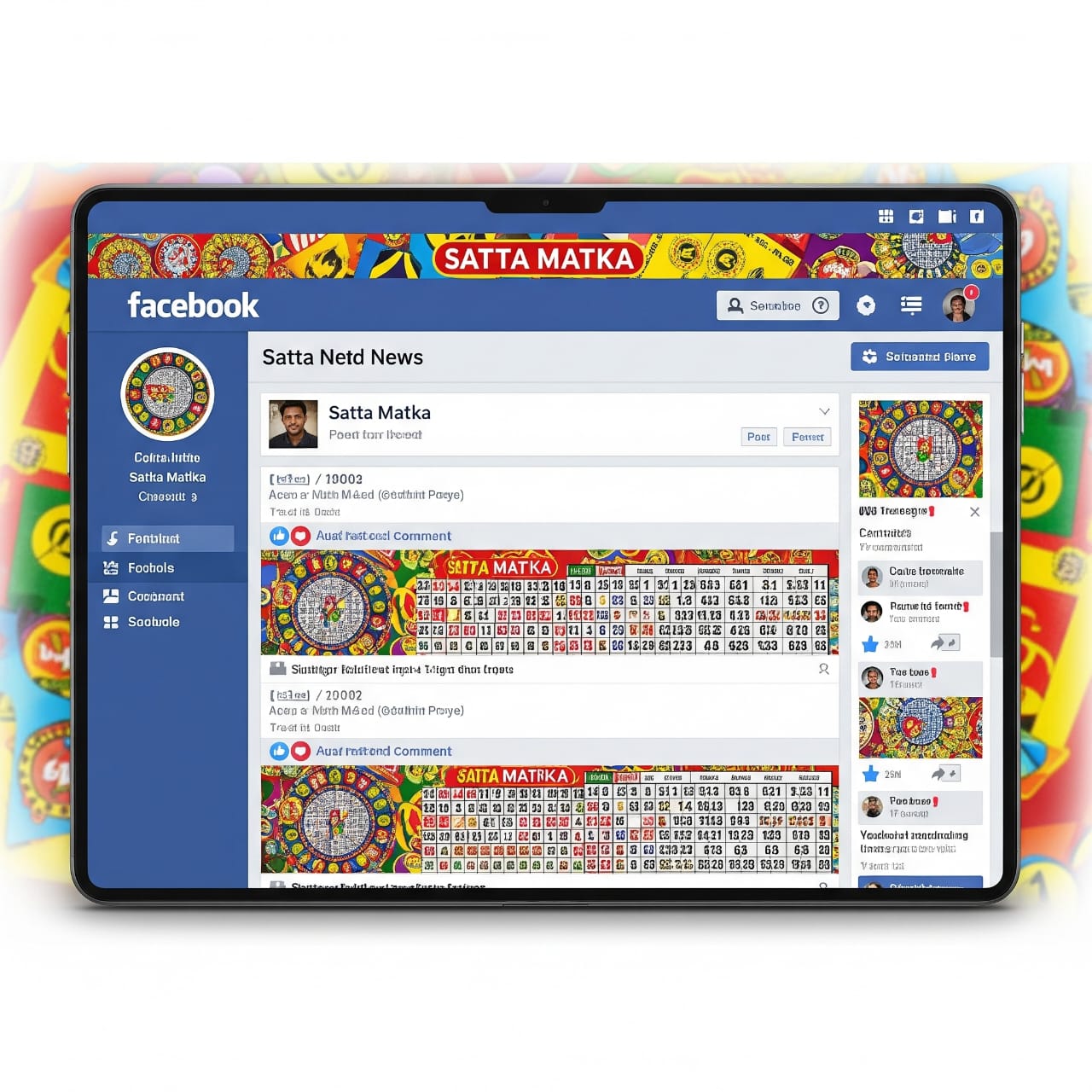                                                                                  Role of facebook on satta matka