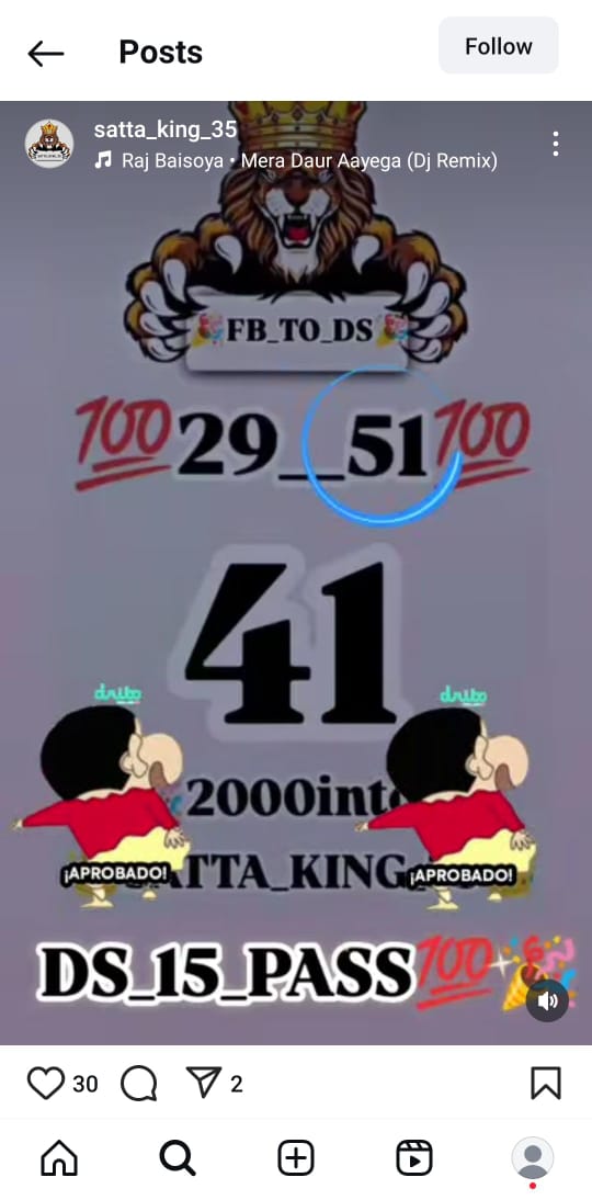 Instagram Influencers Sharing Satta Matka Insights