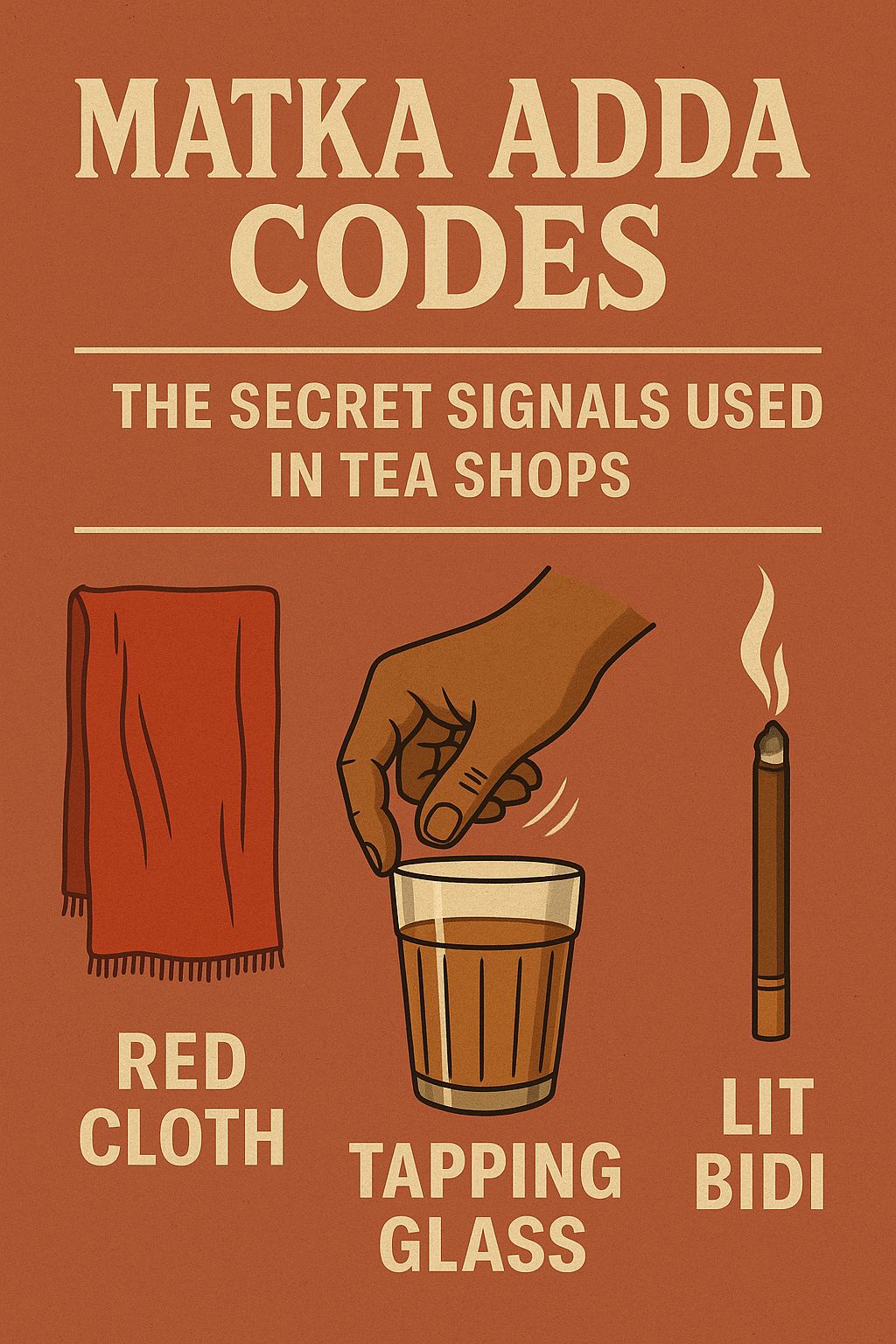 Matka Adda Codes – The Secret Signals Used in Tea Shops